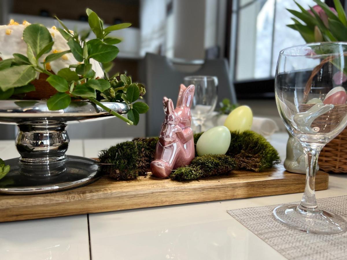 Dolina Wikingow-Apartament Suite Z Tarasem W Ogrodzie, Miejscem W Garazu I Dostepem Do Strefy Wellness 스클라르스카포렘바 외부 사진