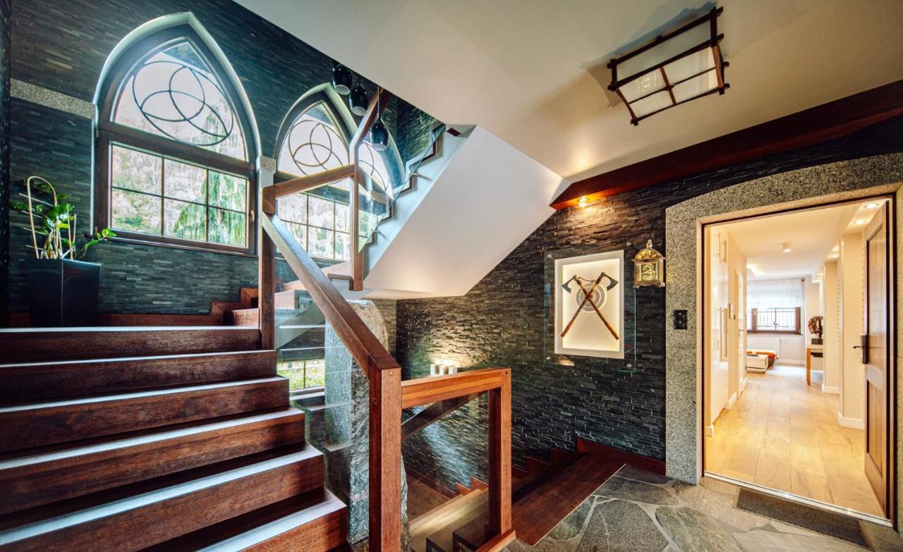 Dolina Wikingow-Apartament Suite Z Tarasem W Ogrodzie, Miejscem W Garazu I Dostepem Do Strefy Wellness 스클라르스카포렘바 외부 사진