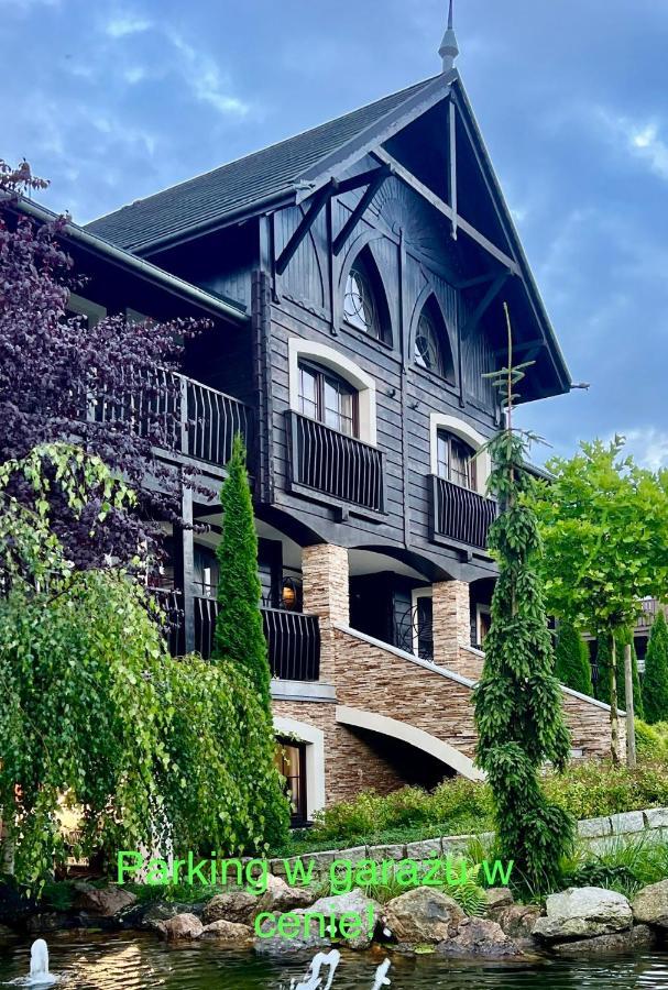 Dolina Wikingow-Apartament Suite Z Tarasem W Ogrodzie, Miejscem W Garazu I Dostepem Do Strefy Wellness 스클라르스카포렘바 외부 사진