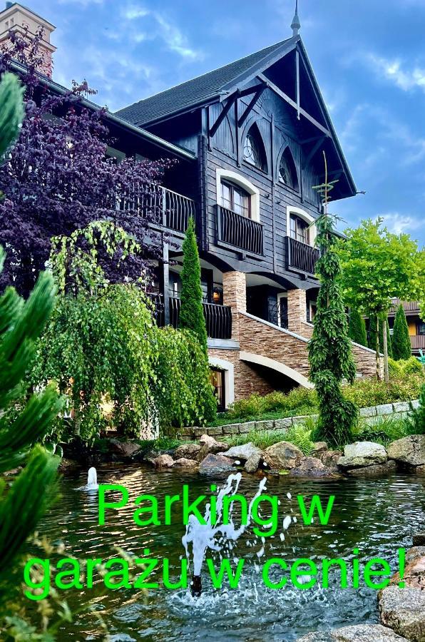 Dolina Wikingow-Apartament Suite Z Tarasem W Ogrodzie, Miejscem W Garazu I Dostepem Do Strefy Wellness 스클라르스카포렘바 외부 사진