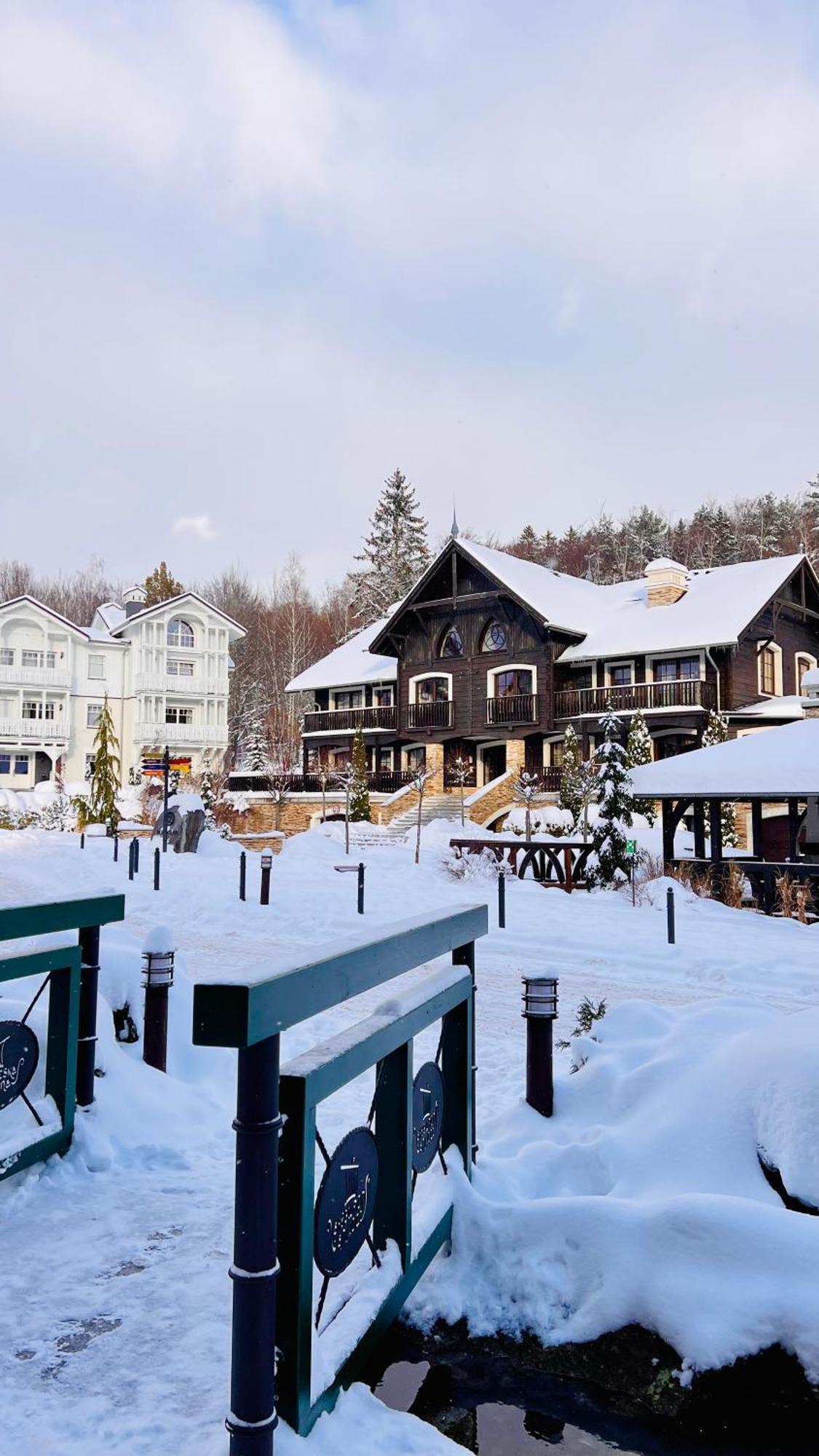 Dolina Wikingow-Apartament Suite Z Tarasem W Ogrodzie, Miejscem W Garazu I Dostepem Do Strefy Wellness 스클라르스카포렘바 외부 사진